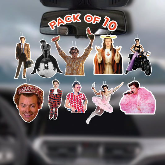 Harry Styles Air Freshener Car **NEW** 10 PACK