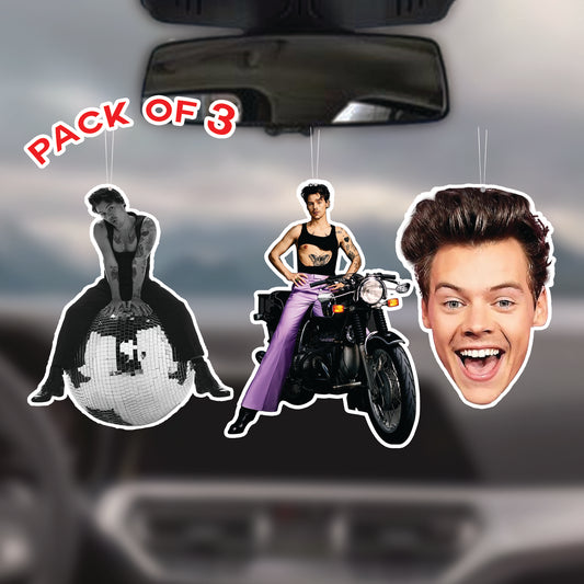 Harry Styles Car Air Freshener 3 PACK